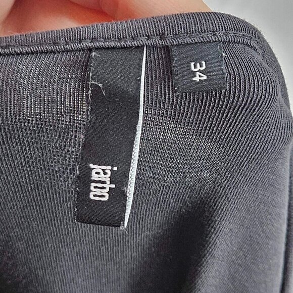 Jarbo Ruched Bodycon Mini Dress Gray Women's Size 34 U.S. 4 Minimalist Party - Picture 5 of 10